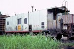 Kansas City Southern caboose KCS #327